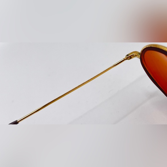 Vintage ViennaLine 1656 40 Gold Oval Sunglasses Frames Only - Picture 8 of 8